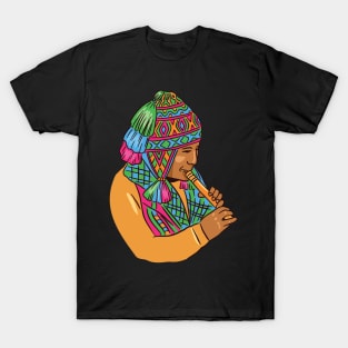 Peruvian Music Player T-Shirt